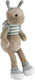 Happy horse mier aron knuffel 28cm - bruin groen - baby knuffel