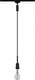 Paulmann 230v-railsysteem lamp urail e14 zwart (mat)