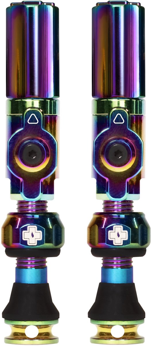 Muc-off tubeless ventiel big bore hybrid small iridescent auto schrã¤der ventiel 30mm