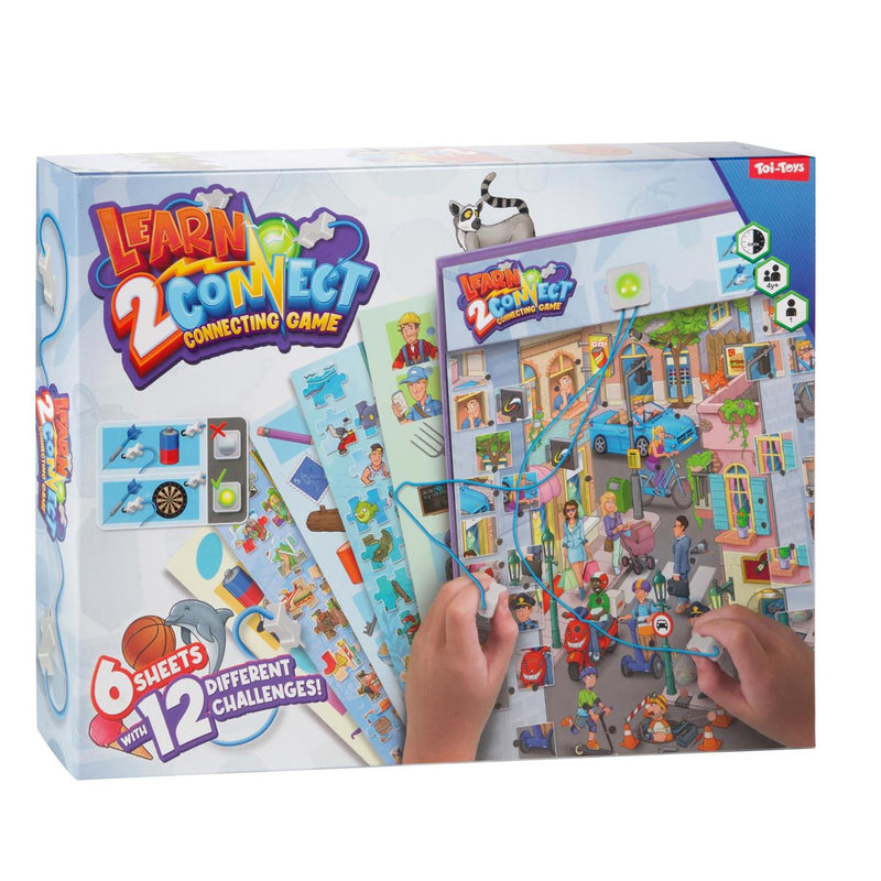 Load image into Gallery viewer, Toi-toys games elektronisch learn 2 connect verbinden, 4-6 jaar
