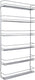 Metaltex - kruidenrek pepito 6 - 6 lagen - zilvergrijs - 36x8x71cm