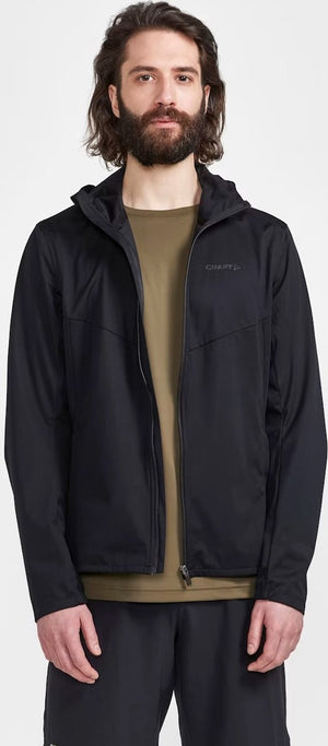 Craft adv essence hydro jacket m heren sportvest - zwart