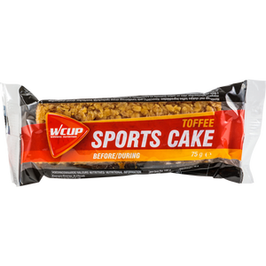 Wcup - sports cake toffee 75 gram 20 stuks