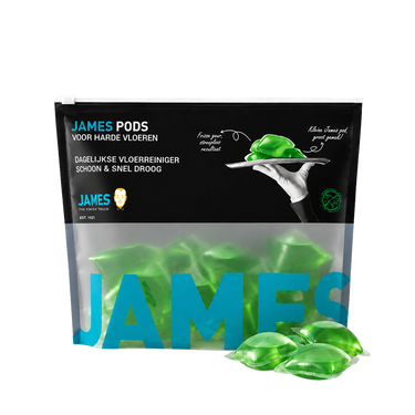 James 1079378 - vloerreiniger - pods schoon snel droog | 5 stuks