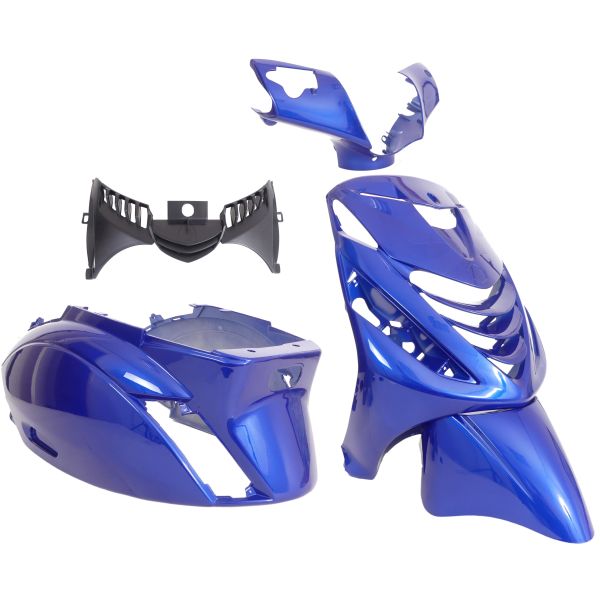 Chargez l'image dans la visionneuse de la galerie, Edge plaatset 5-delig voor piaggio zip-sp vanaf bouwjaar 2000 - porsche blauw
