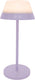 Eglo meggiano tafellamp - aanraakdimmer - draadloos - 32 cm - lila wit - instelbaar rgb wit licht - oplaadbaar - buiten en binnen