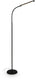 B.k.licht briloner mura – led vloerlamp – dimbaar – 6w – 600lm – touchbediening – bureaulamp zwenkbaar – zwart – moderne leeslamp