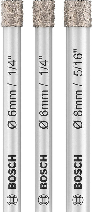 Bosch pro ceramic dry boorset 6; 6; 8x66; 66; 66 mm - 2607011626