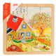 Goki 4-lagen puzzel seizoenen, 54st.