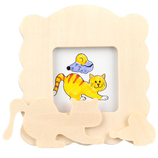 Goki kleur je eigen houten fotolijstje