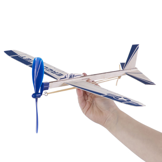 Goki houten zweefvliegtuig eagle jet: 35,5 cm