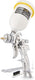 Powerplus powair0109 pneumatisch verfpistool - verfspuit - max. druk: 3bar - 600ml bovenbeker - spuitbreedte 160-210mm - hvlp systeem