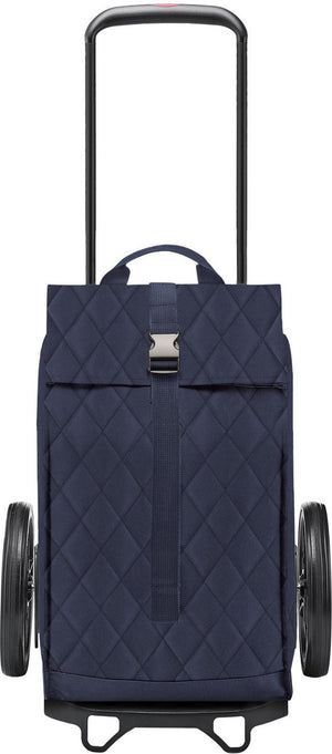Reisenthel citycruiser rhombus boodschappentrolley - 40l - rhombus midnight gold blauw