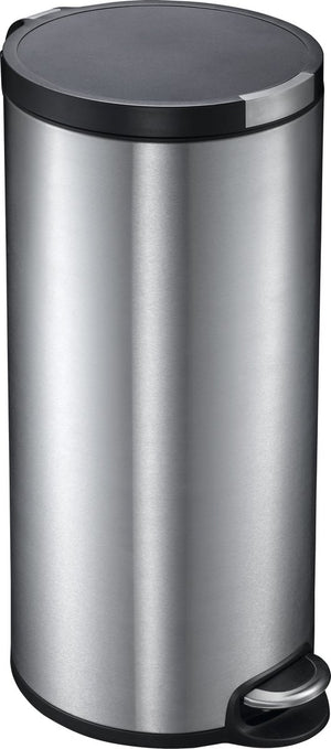 Eko - artistic pedaalemmer 30 liter - stainless steel plastic - mat rvs - prullenbak