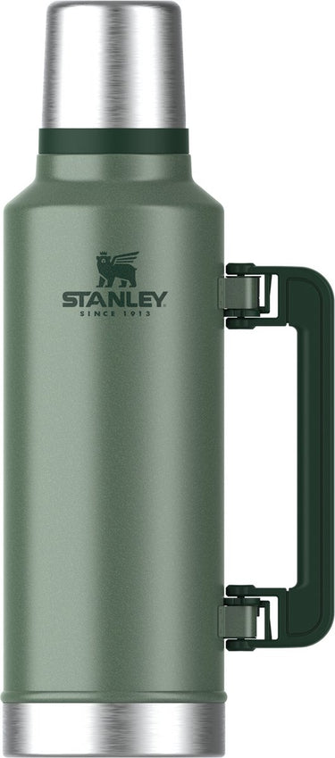 Stanley classic legendary thermosfles 1.9l - houdt 45 uur warm, 2 dagen koud - vaatwasserbestendig - roestvrijstalen thermoskan - lekvrij - hammertone green