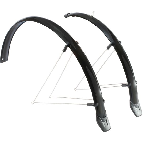 Load image into Gallery viewer, Spatbordset Eurofender Rapido 26 x 51 mm - zwart

