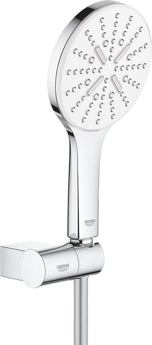 Grohe rainshower smartactive130 doucheset - verstelbaar - chroom moon white - 26580ls0