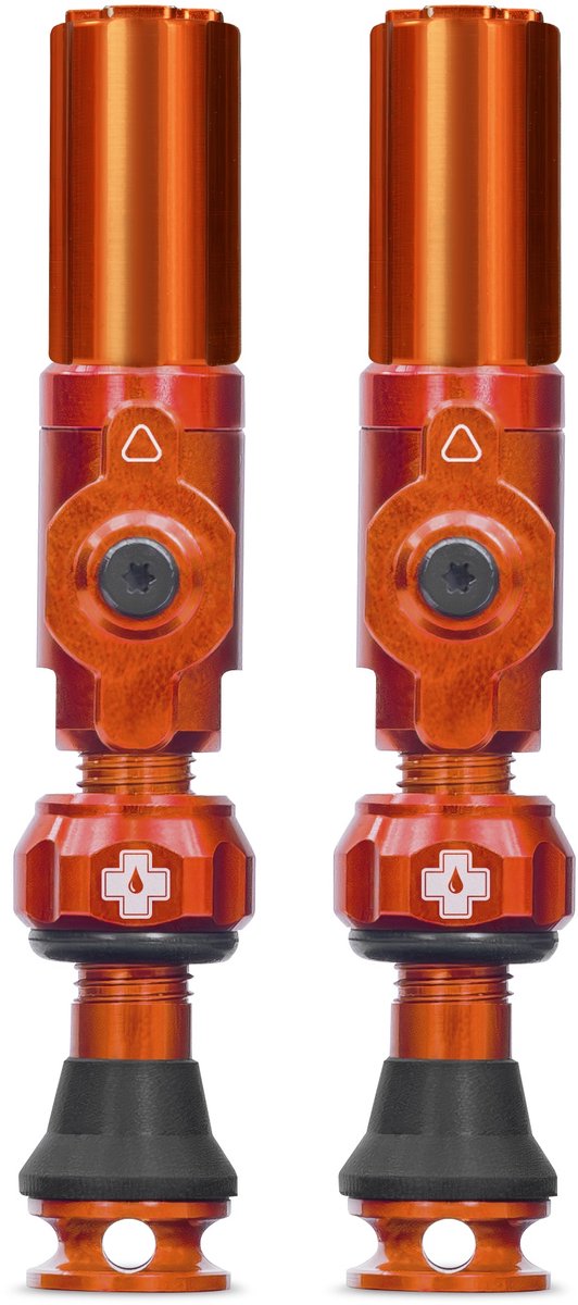 Muc-off tubeless ventiel big bore hybrid small orange auto schrã¤der ventiel 30mm