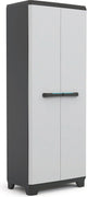 Keter linear utility opbergkast - 68x173x39 cm - grijs zwart