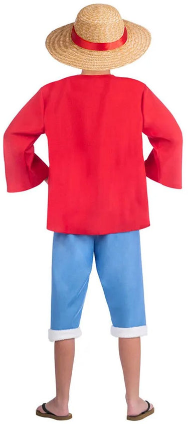 Viving costumes juinsa - luffy kostuum voor volwassenen one piece - medium