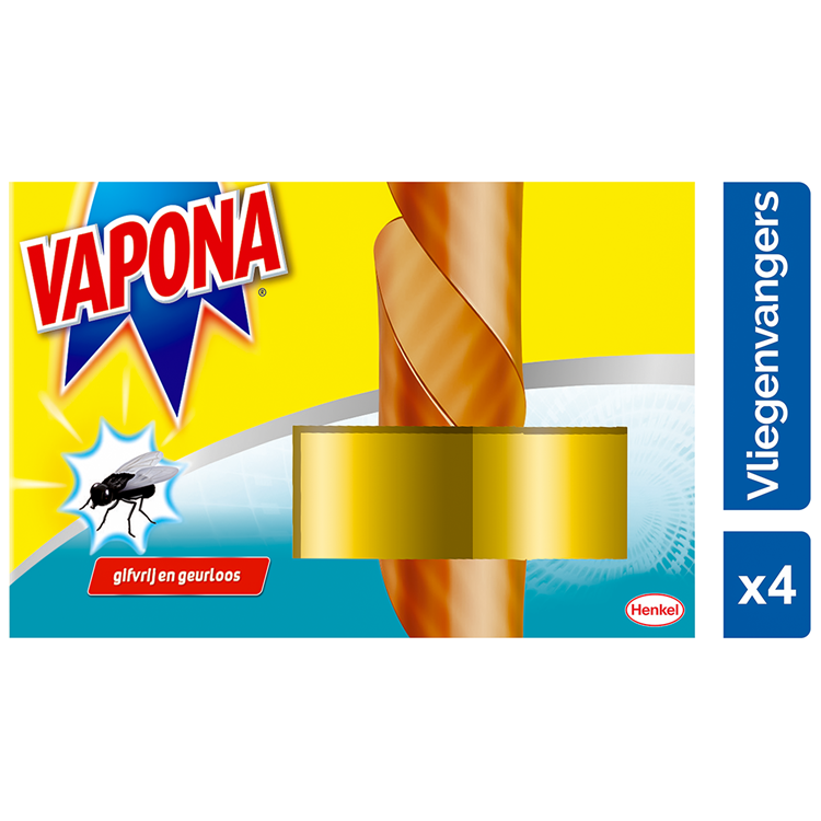 Afbeelding laden in galerijviewer, Vapona 1061627 - vliegenvangers 4st | 12 stuks
