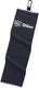 Wilson staff tri-fold golfhanddoek - zwart