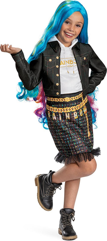 Disguise rainbow high (mga), amaya kostuum classic, maat m (7-8 jaar), meisjes