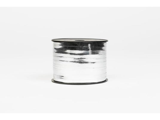 Globos krullint 250mx5mm metallic zilver