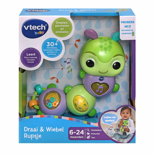 Vtech draai wiebel rupsje