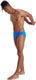 Speedo eco+ brief 7 cm heren - zwembroek heren - chloorbestendige zwemslip heren - strakke sportzwembroek met trekkoord - marine - m