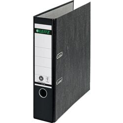 Leitz ordner 1080 karton a4 staand breedte 8cm duimgat rugetiket schutblad