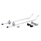 Mirage achterdrager bevestigingmateriaal zilver 2555510