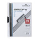 Klemmappen durable kunststof a4 22,5x31cm wit schuifklem capaciteit 6 mm