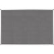 Textielbord vk 120x90cm grijs roestvrij