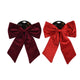 Decoris strik rood bordeaux 30x35cm 2 assorti
