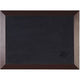 Prikbord bi-office kamashi 60x45cm bruine kader