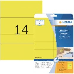 Etiketten herma