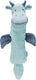 Beeztees puppy speelgoed flatino draak yi - puppy knuffel - honden speelgoed - zonder pieper - groen - 45x24,5x6cm
