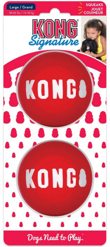 Kong signature balls large 8,5 cm 2 st