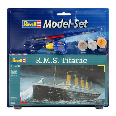 Revell model set - titanic 40dlg. - incl. basiskleuren verf