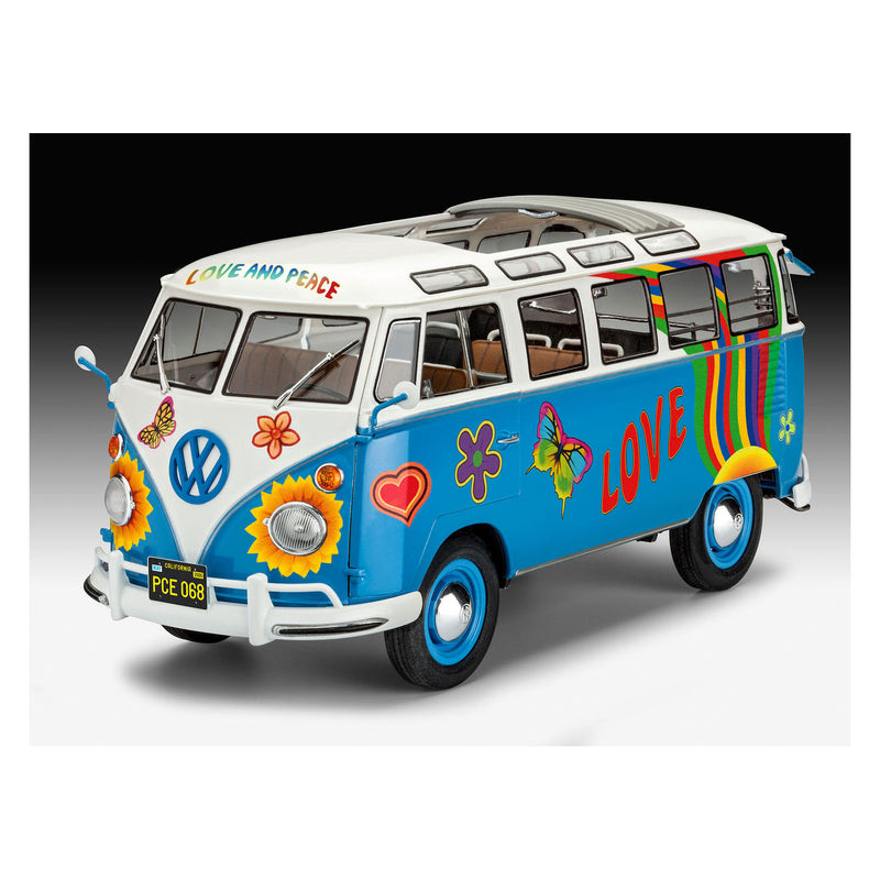 Load image into Gallery viewer, Revell volkswagen t1 samba bus flower power
