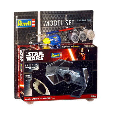 Revell model set darth vader's tie fighter - incl. basiskleuren verf