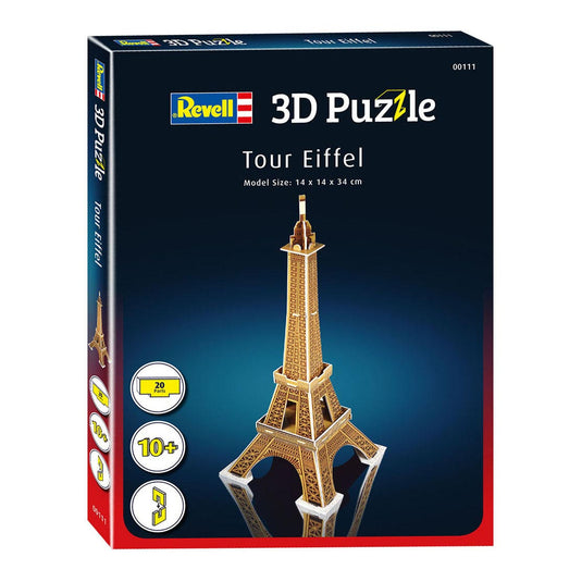 Revell 3d puzzel bouwpakket - eiffel tower 20st.