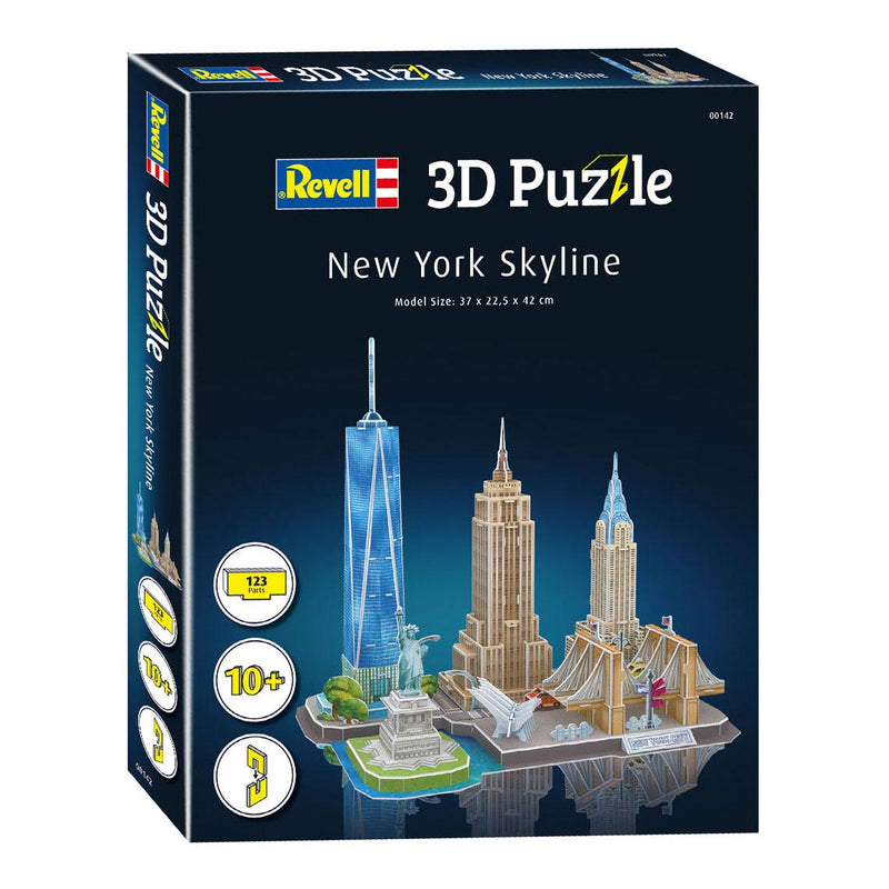 Load image into Gallery viewer, Revell 3d puzzel bouwpakket - new york skyline 123st.
