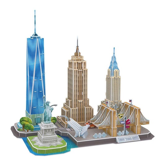 Revell 3d puzzel bouwpakket - new york skyline 123st.
