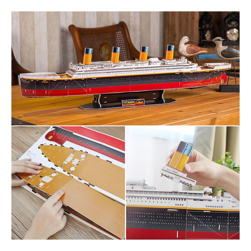 Load image into Gallery viewer, Revell 3d puzzel bouwpakket - rms titanic 113st.
