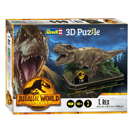 Revell 3d puzzel bouwpakket - jurassic world dominion t-rex