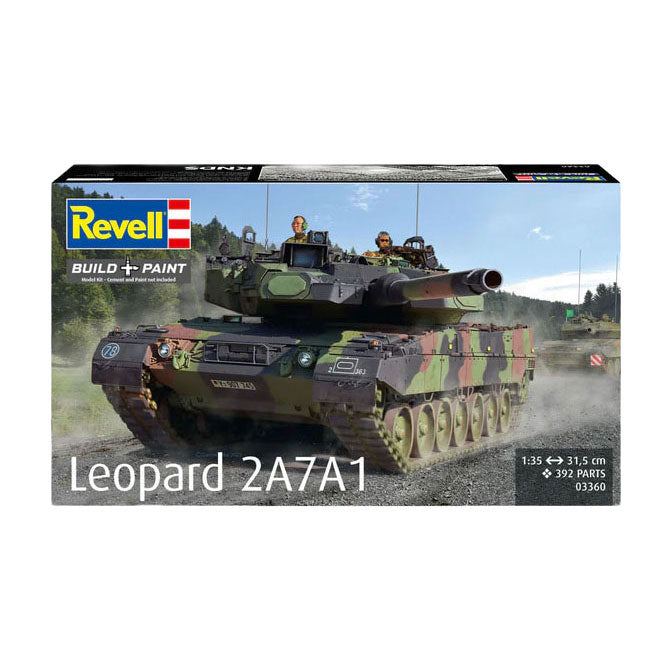 Load image into Gallery viewer, Revell modelbouwpakket - leopard 2a7a1 1:35 - 250dlg.
