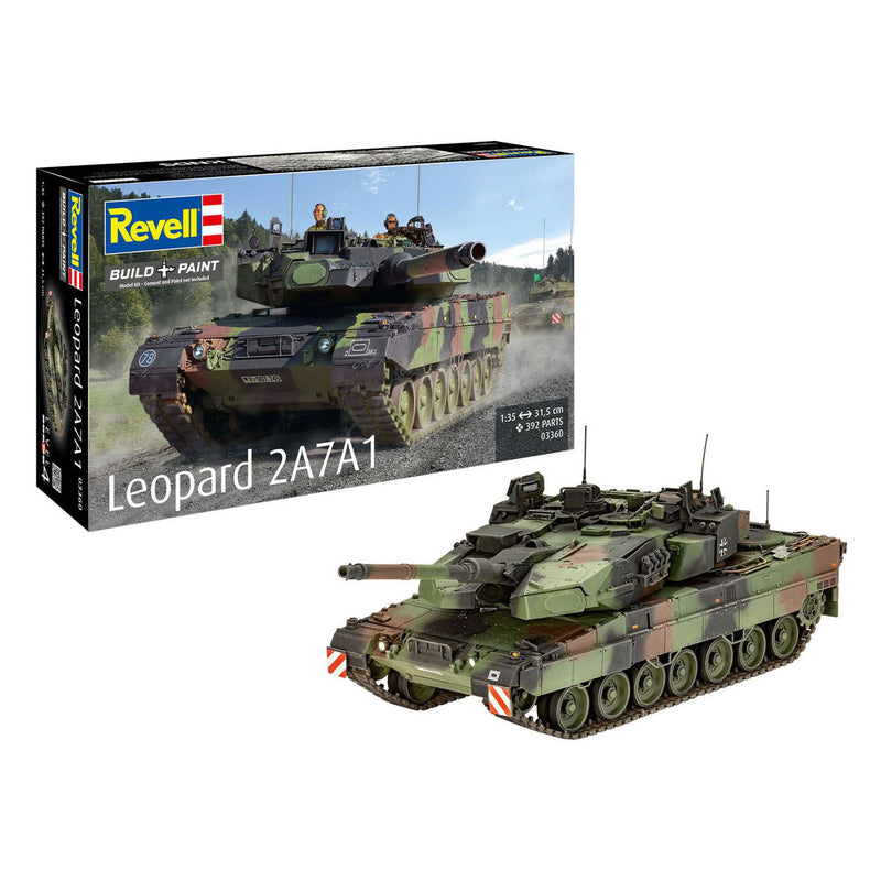 Load image into Gallery viewer, Revell modelbouwpakket - leopard 2a7a1 1:35 - 250dlg.
