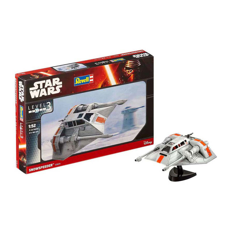 Afbeelding laden in galerijviewer, Revell modelbouwpakket ruimtevaart - 03604 star wars snowspeeder plastic - 1:52 - modelbouw

